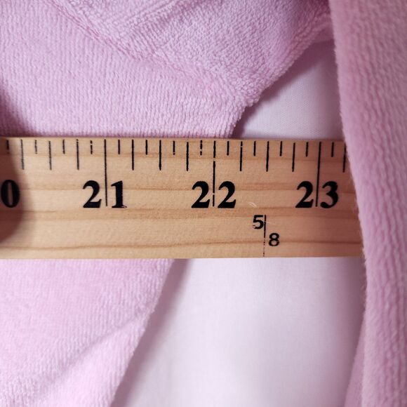 Fabletics Terry Top XXL Pink Cut Out Lavender Lustre Long Sleeve - Picture 7 of 11